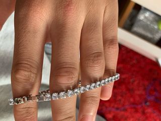 Cadena y pulsera plata + regalo acero