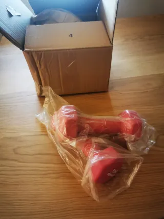 Par Mancuernas 2Kg Rosa