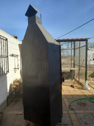 Barbacoa de hierro artesana