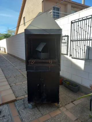 Barbacoa de hierro artesana