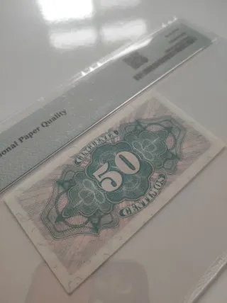 Billetes PMG