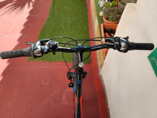Bicicleta MTB 26” doble suspensión + freno disco