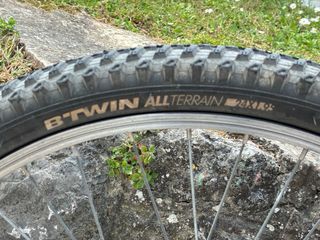 Bicicleta montaña gris