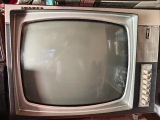 Televisor Lavis Años 60 Gris y Marrón