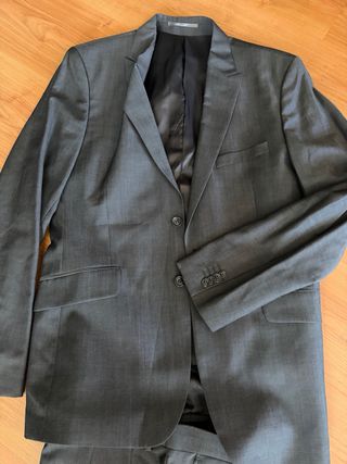 Traje H&M Gris