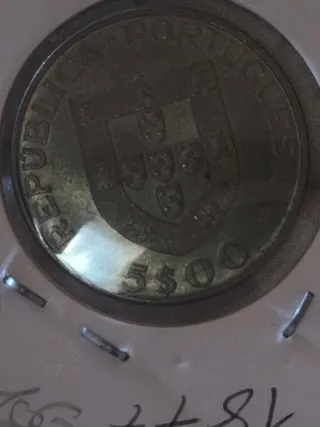 Moneda Conmemorativa Portugal Alexander Herculano