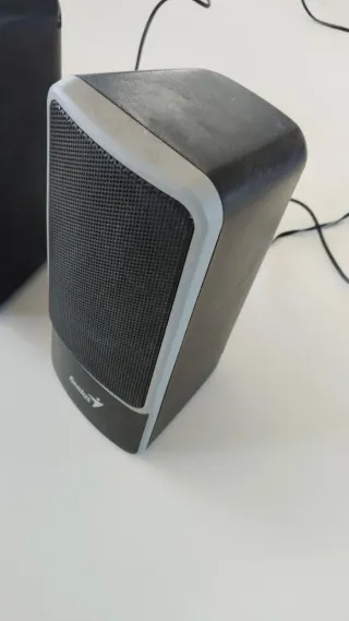 Altavoces Genius Negros y Grises