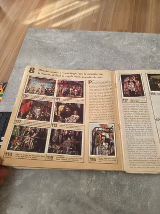 Album Cromos  Las Aventuras de Pinocho Panini 1972