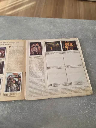 Album Cromos  Las Aventuras de Pinocho Panini 1972