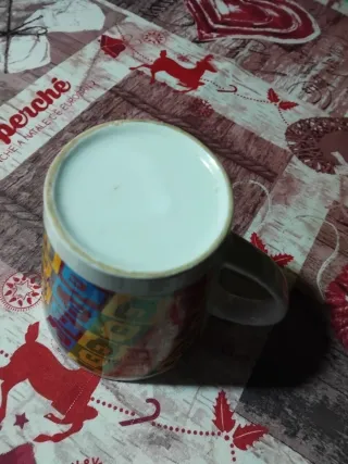 Tazza da colazione colorata