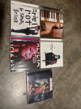 Lote CDs Música Ariel Rot, Alicia Keys, Bunbury