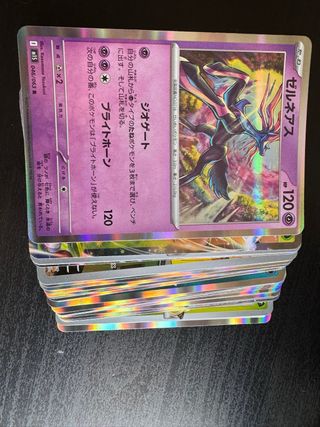 Lote 85 Cartas Pokémon Japonesas Holográficas