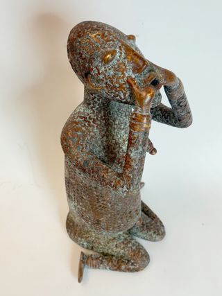 Escultura Bronce Dogon