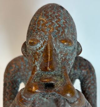 Escultura Bronce Dogon