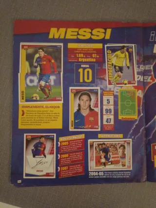 Álbum FC Barcelona Colección Cromos 2008-2009