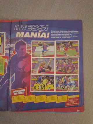 Álbum FC Barcelona Colección Cromos 2008-2009