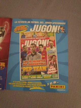 Álbum FC Barcelona Colección Cromos 2008-2009