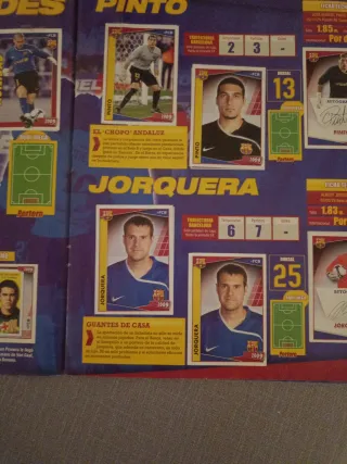 Álbum FC Barcelona Colección Cromos 2008-2009