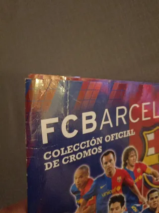 Álbum FC Barcelona Colección Cromos 2008-2009