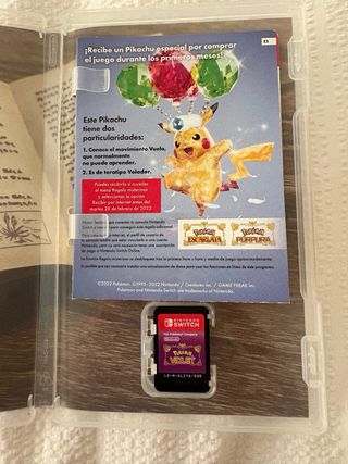 Pokémon Púrpura Nintendo Switch RPG