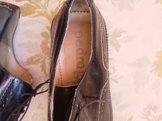 Scarpe Oxford Pelle Nera Vintage PEDRO GARCIA 38,5