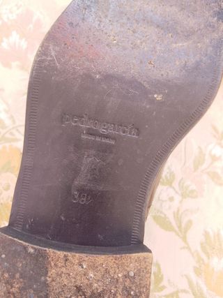 Scarpe Oxford Pelle Nera Vintage PEDRO GARCIA 38,5