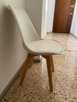 Silla Nórdica Blanca