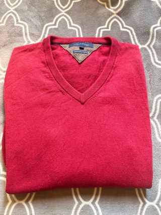 Jersey Tommy Hilfiger Rojo Talla XXL