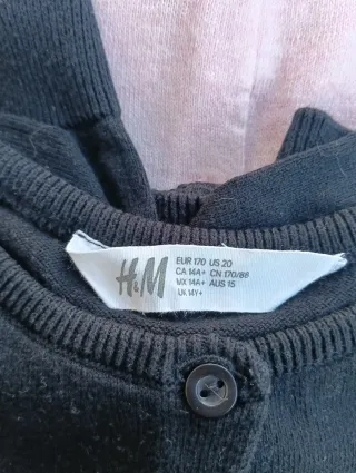 3 Chaquetas de punto H&M. Talla 14