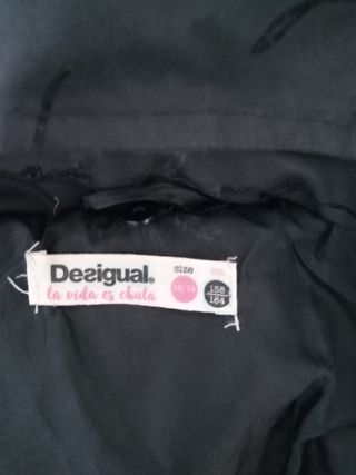 Abrigo niña. Desigual