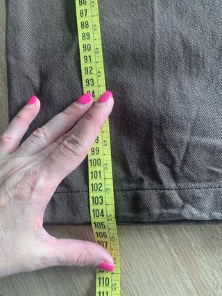 Calças de ganga castanhas Bershka