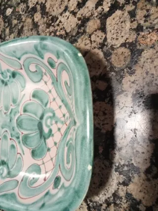 3 Platos Bandejas Granadinas Cerámica