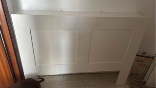 Cabecero Blanco con Estanterías Ikea