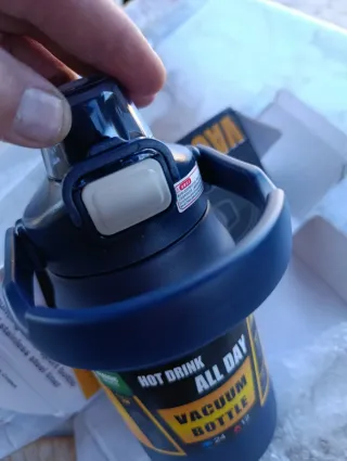 Borraccia Sportiva Nera 1200ml