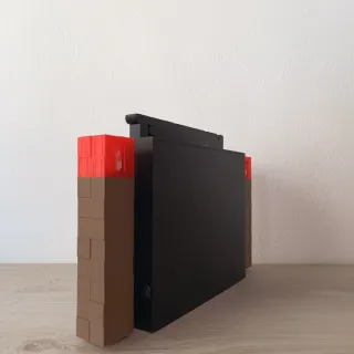 Diorama Minecraft con Portale UV e Torce LED