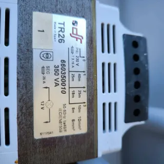 1 Transformadores TR26 350 VA