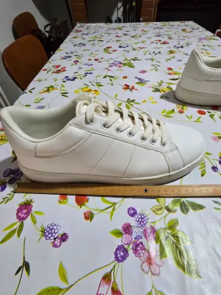 Sneakers Zara Uomo Bianche Minimal