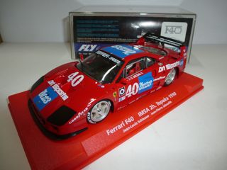 Fly Ferrari F40 IMSA 2h. Topeka 1990 scalextric