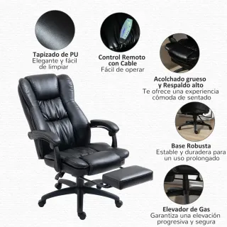 Silla de Masaje Reclinable Ajustable