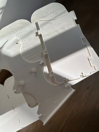 Zapatero modular blanco
