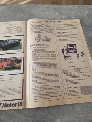 Coleccion Album de Cromos Coches 1980