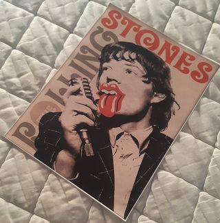 Lienzo Retro Vintage Mick Jagger Rolling Stones