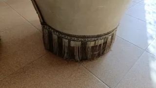 2 Sillones Bajos Vintage Beige