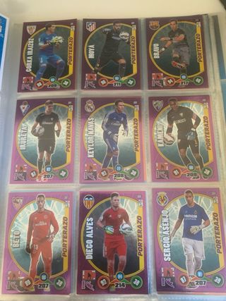 Cartas Adrenalyn XL 2014-15 Tambien por separado.
