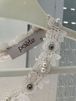 Vestido Poète Beige Talla S