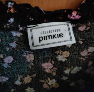 Abito corto Pimkie + bottoni e vita definita