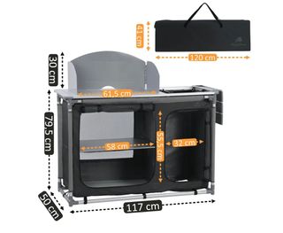 Mueble Cocina Camping en perfecto estado.