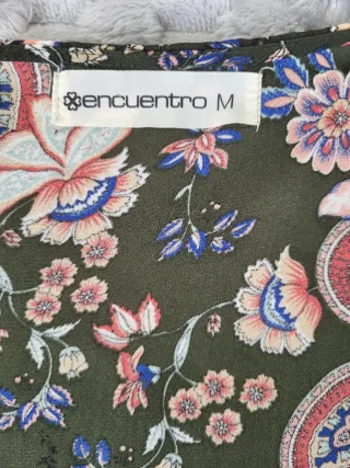 Kimono Boho Encuentro Flecos Talla M