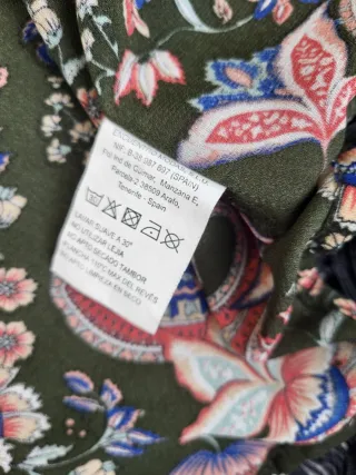 Kimono Boho Encuentro Flecos Talla M