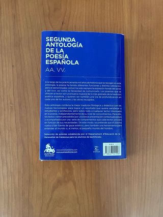 Segunda antología de la poesía española: Edició...